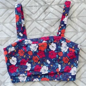 Floral Crop Top
